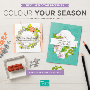 #colouryourseason #leighsasloft #stampinup #blendedseasons #stitchedseasons #watercolourpencils #watercolour