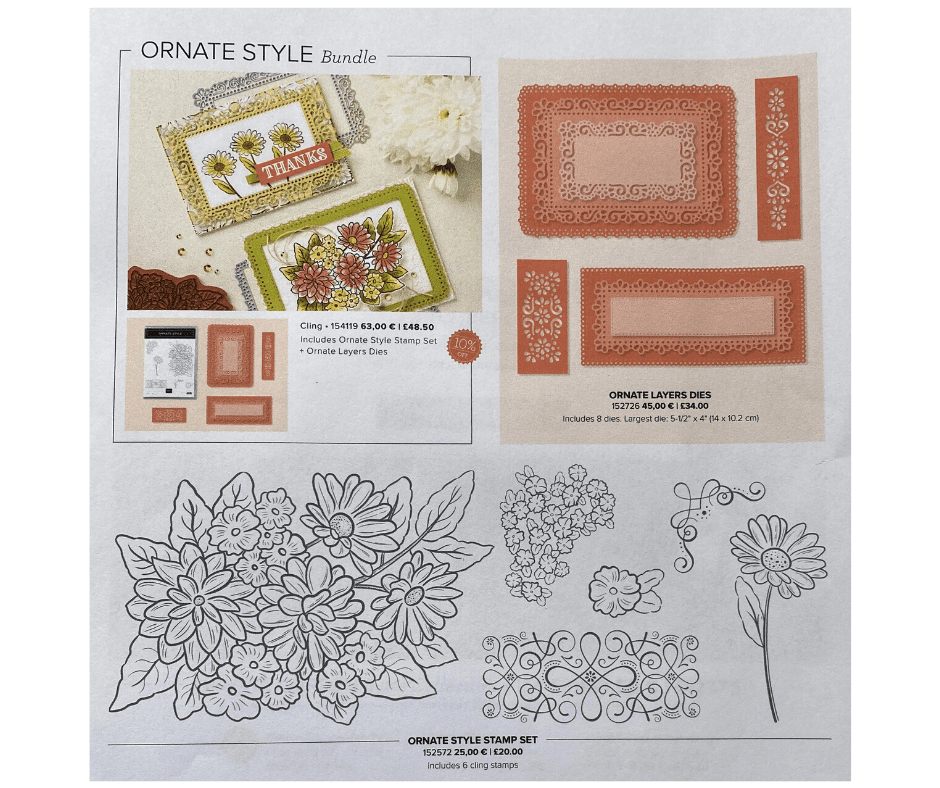 Ornate Style Stamp Set