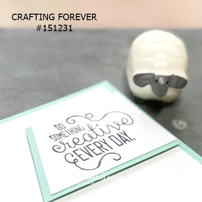 crafty greetings cards cards for crafters crafting forever do something creative every day #leighsaloft #stampinup