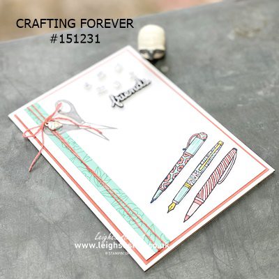 crafting forever greeting card