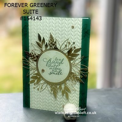 Forever greenery gold foiled dsp