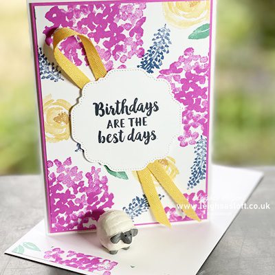 2020-2022 incolours one sheet wonder beautiful friendship birthdays are the best days card