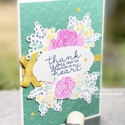 2020-2022 incolours bloom and grow bundle thank you from the bottom of my heart card