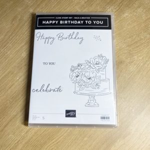 Happy Birthday To You Stamp Set