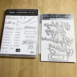 Merry Christmas To All Stamp Set And Merry Christmas Dies Bundle