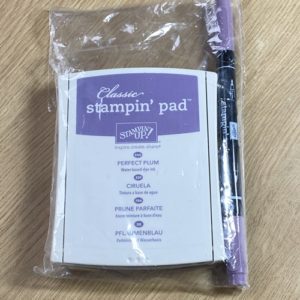 Perfect Plum Classic Stampin' Pad And Stampin' Write Marker