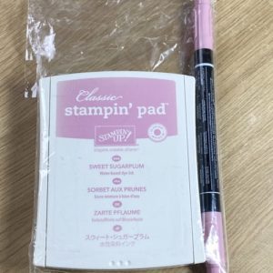 Sweet Sugarplum Classic Stampin' Pad and Stampin' Write Marker