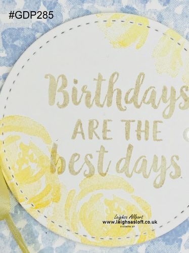 Simple Stamping Birthday Card