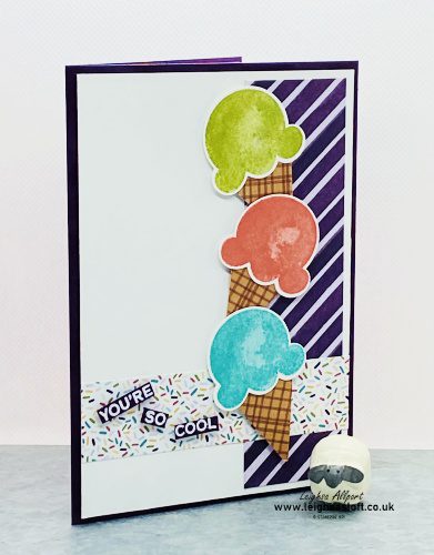 You're So Cool card using Ice Cream Corner Suite