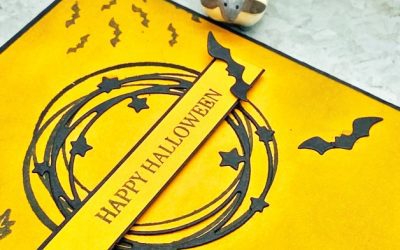 Simple Happy Halloween Card