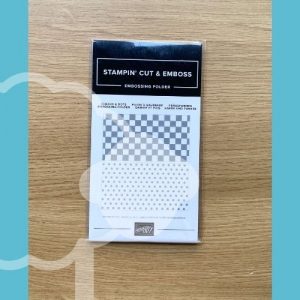 CHECKS AND DOTS EMBOSSING FOLDERS