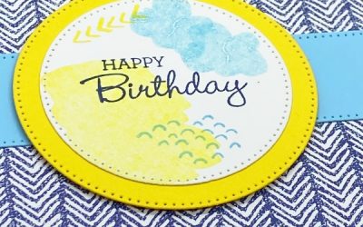 A Simple Masculine Birthday Card for T4S Blog Hop