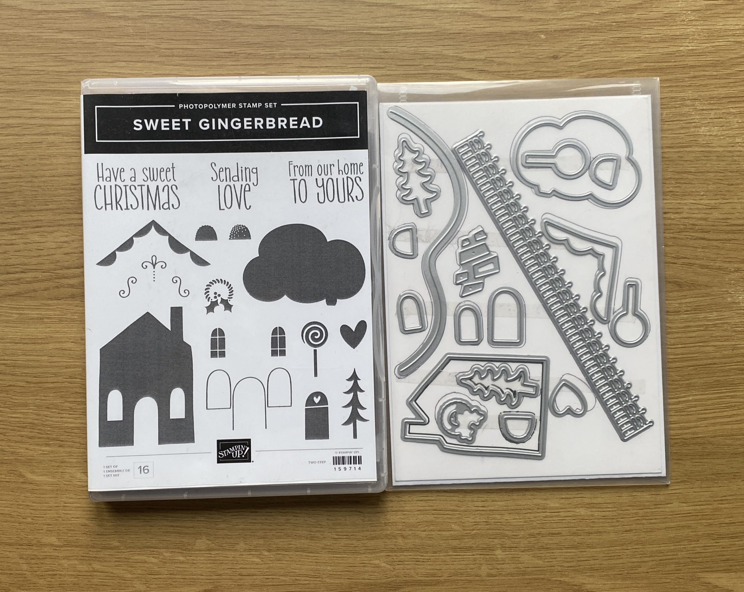 Sweet Gingerbread Stamp Set Die Bundle Leighsa s Loft