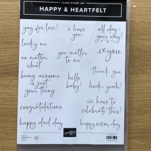 Happy & Heartfelt Stamp Set