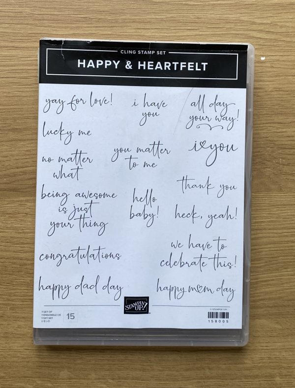 Happy & Heartfelt Stamp Set