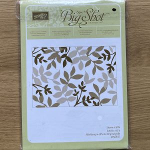 Layered leaves dynamic textured impressions embossing folder
