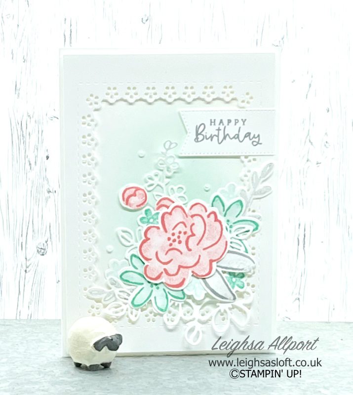 Darling Details, Flirty Flamingo, Costal Cabana, Smokey Slate, Floral Birthday Card,