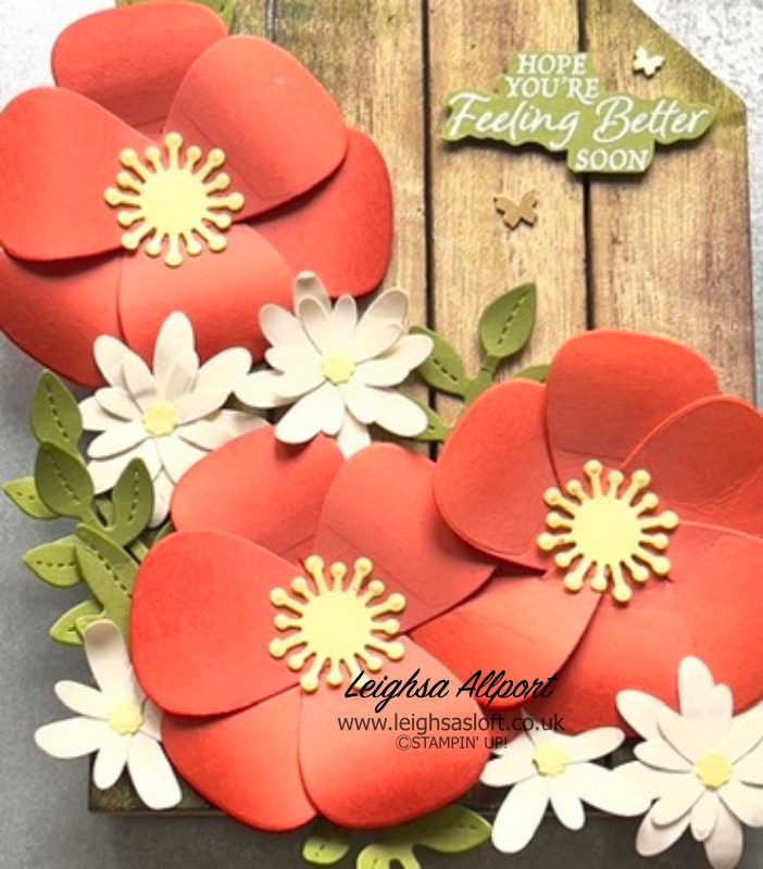 floral plaque using paper florist