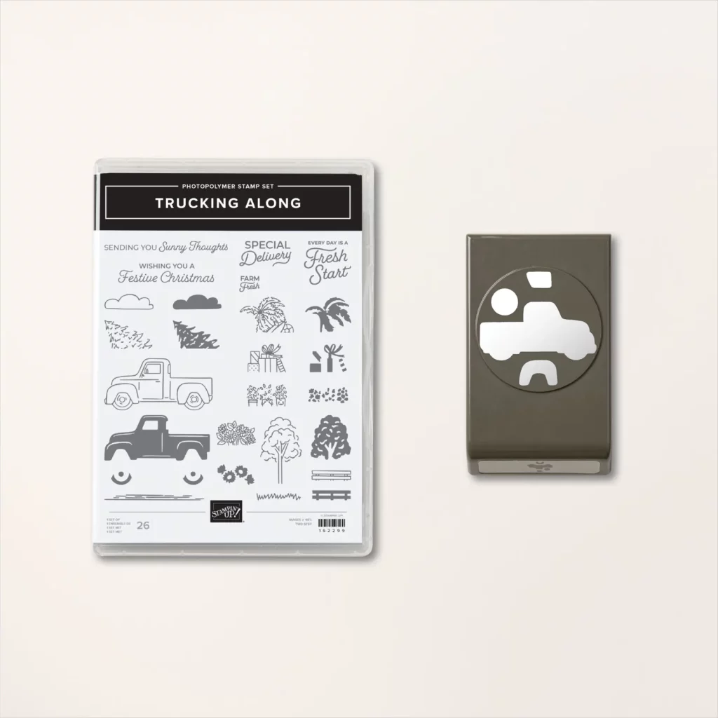 Trucking Along Stamp Set and Punch Bundle