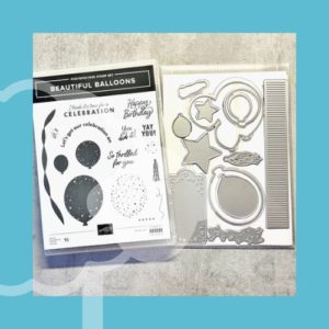 Beautiful Balloons Stamp and Die Bundle