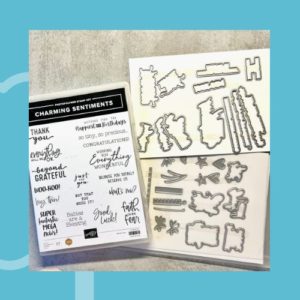 Charming Sentiments Stamp and Die Bundle