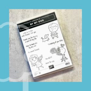 By My Side Cling Stamp Set