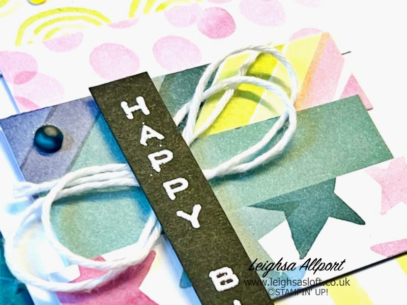 Using DSP/Pretty Paper Scraps For A Birthday Card.