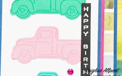 How To Create A Fun Fancy Fold Kids Birthday Card.