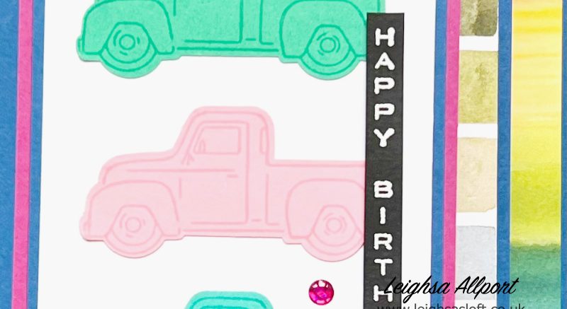 How To Create A Fun Fancy Fold Kids Birthday Card.