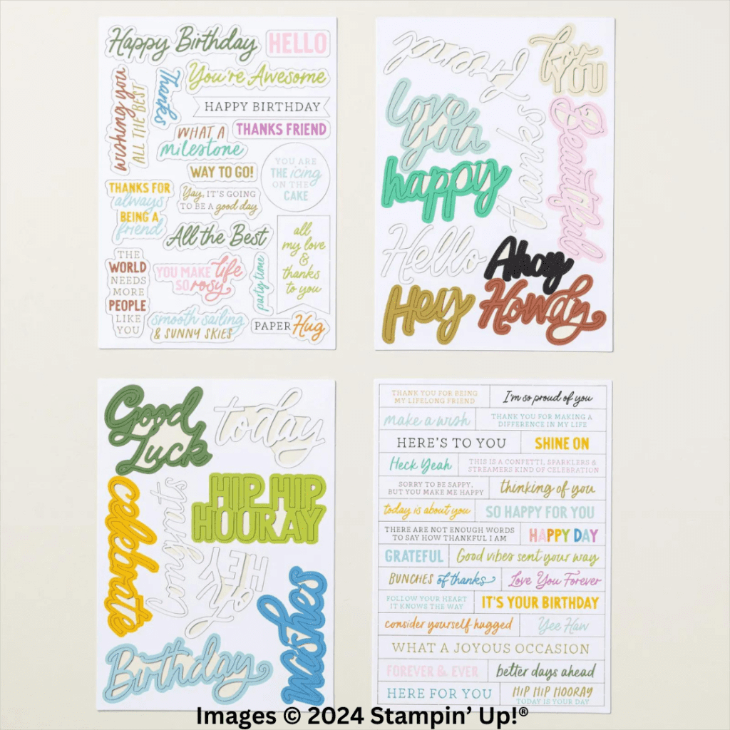 SAYING SOMETHING MIX & MATCH EPHEMERA PACK