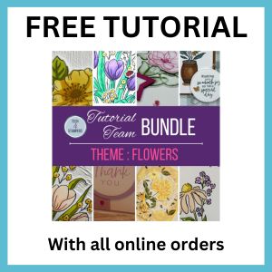 Tech 4 Stampers March Tutorial Bundle Flowers Image