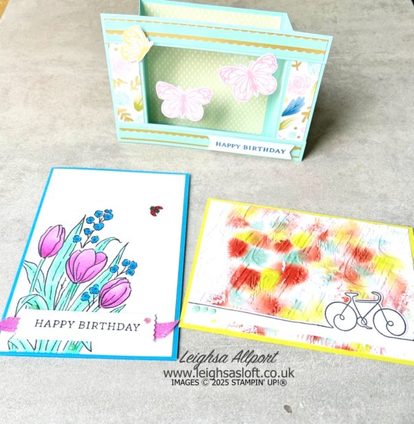 Papercraft Workshop Cardmaking samples