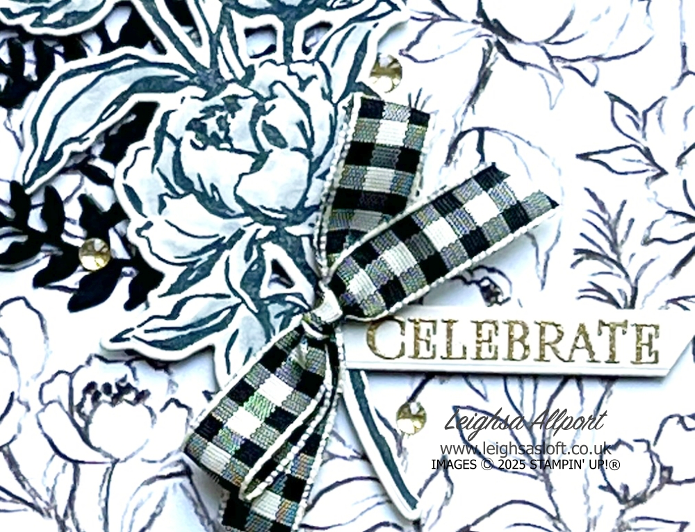Monochrome Celebrate Book Fold Card. Basic Black & Basic Beige. Beautiful Gallery Suite. Fun Fold Fancy Fold