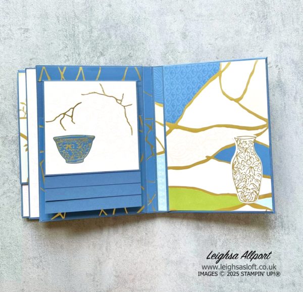 Kintsugi Inspirations 6 1/2" x 5" Mini Album.