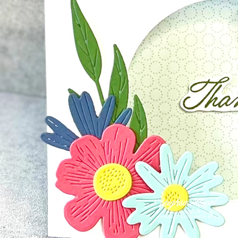 Easy Shadow Box Card using the Floral Impressions Suite.