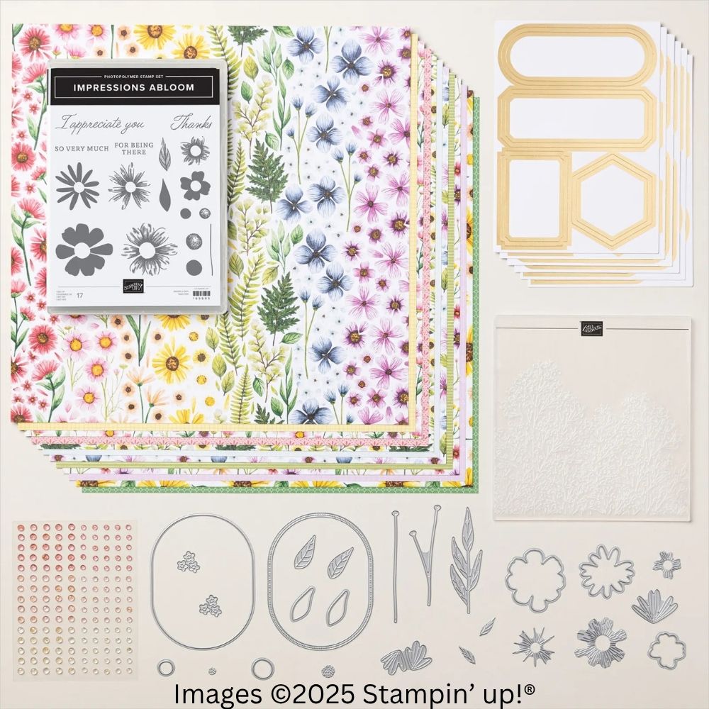 Floral Impressions Suite.  Online exclusive 2025