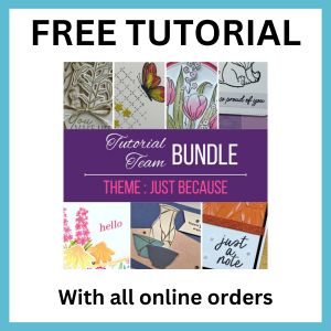 Tech 4 Stampers Tutorial Team Bundle July 2025 - Just Because