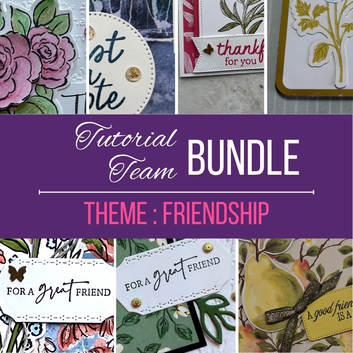 08.25-Tutorial-Team-Bundle-Friendship Tech 4 Stampers Tutorial Bundle August 25 - Friendship