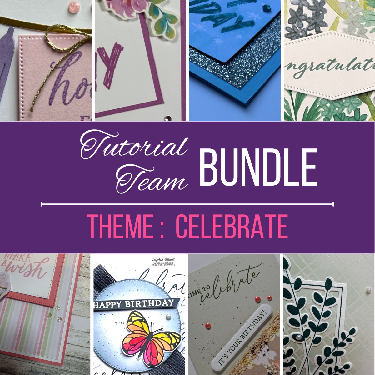 Free Tutorial Bundle - December 25 Celebrate