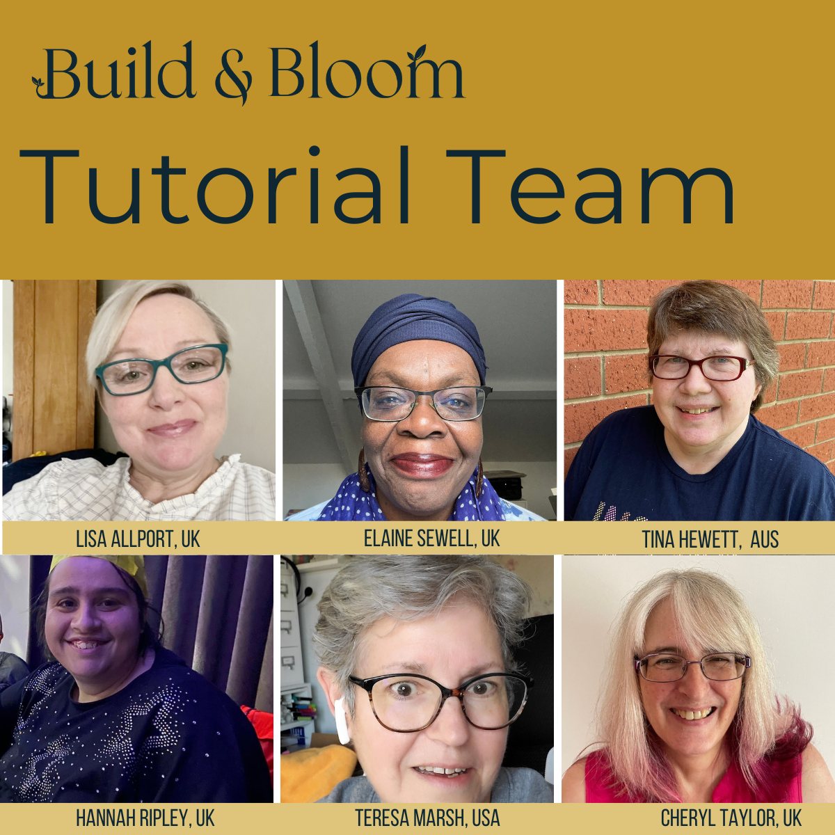 Build & Bloom Tutorial Team