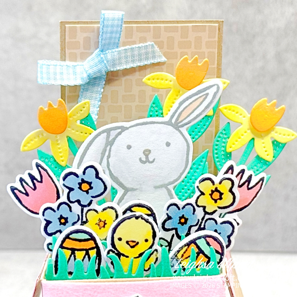 Simple Pop Up Box Card using the Easter Joy Suite