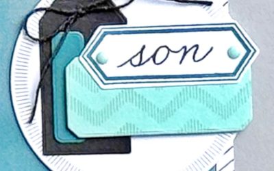 A Simple Masculine Card Using Layered Elements!