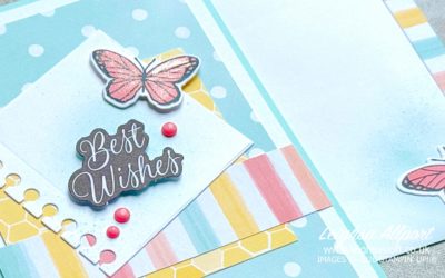 How To Use A Tic Tac Toe Board For A Super Pretty Card