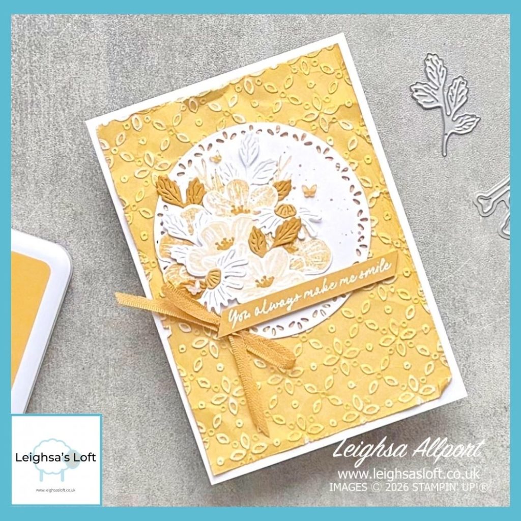 Flowering Meadow Bundle - Golden Glow Monochromatic Card