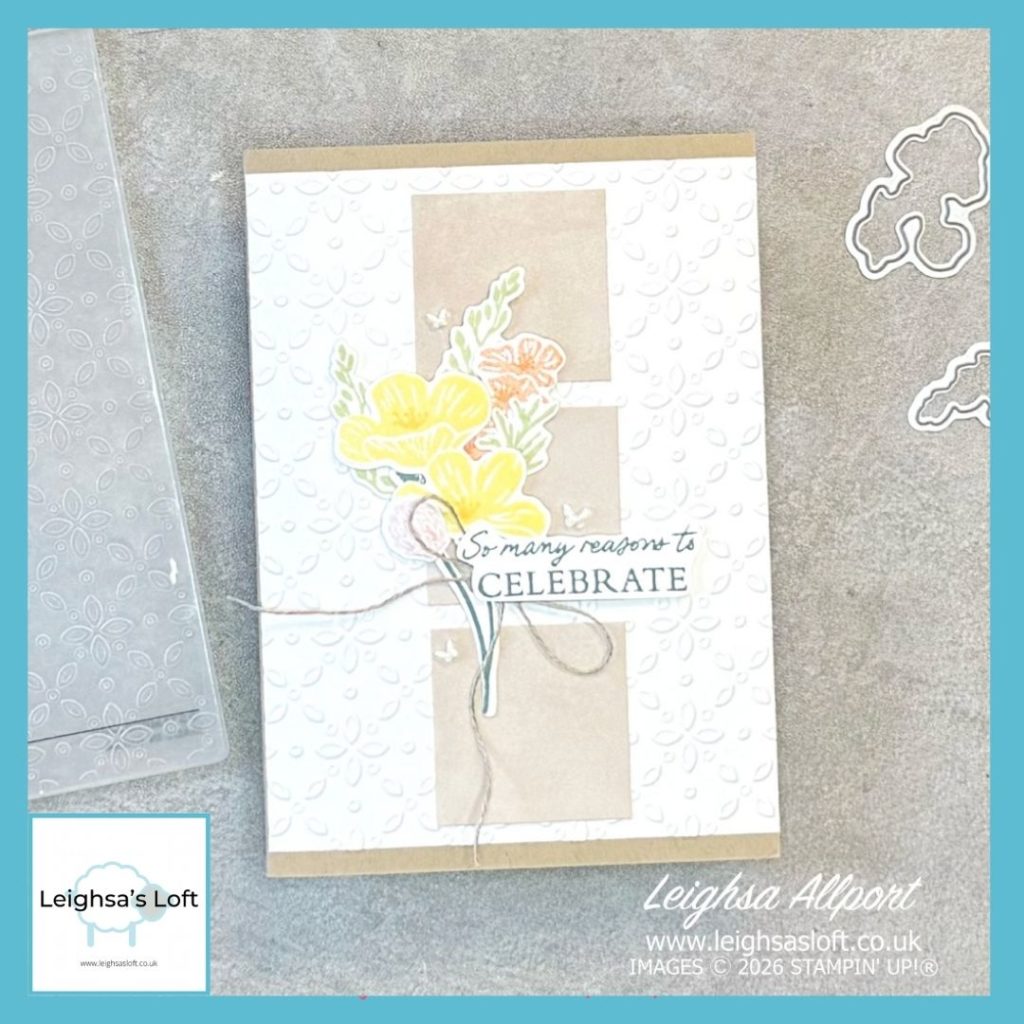Flowering Meadow Bundle - Celebrate Card - Soft Pastel