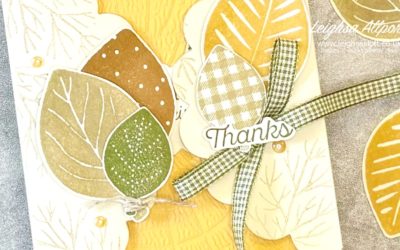 Tic Tac Toe – Autumnal Fun Fold Card