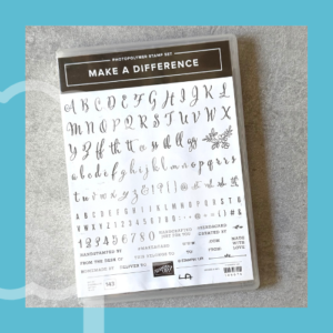 Make A Difference Stamp Set